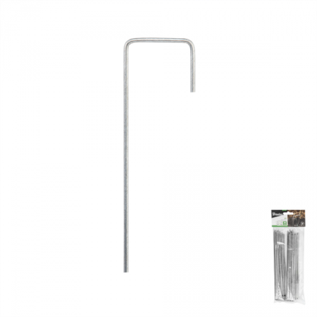 Metalinė vinis geotekstilei J formos (3 cm pločio)
