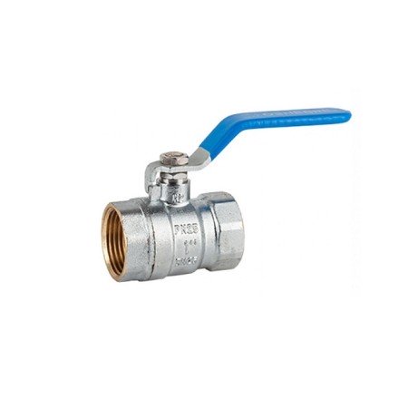 Rutulinis žalvarinis ventilis 1" vidinis sriegis (ilga rankena)