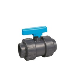 Ventilis 4" vidinis sriegis su mėlyna rank DUBLIS