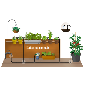 Rinkinys "Terasa" vandentiekiui