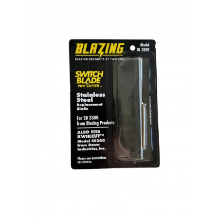 Ašmenys Blazing vamzdžio žirklėms