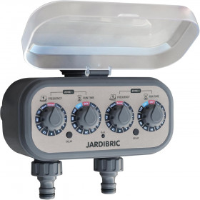 Valdiklis gravitaciniam laistymui JARD su dviem išėjimais