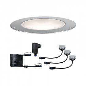 Plug & Shine įleidžiamas šviestuvas Floor Eco 3x1W (3000K)
