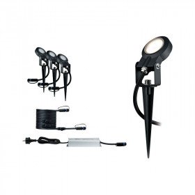 Plug & Shine šviestuvų komplektas su smeige 3x6W