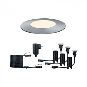 Plug & Shine  įleidžiamas šviestuvų mini komplektas 3x2.5W (3000K)