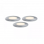 Plug & Shine įleidžiamų šviestuvų komplektas Mini 3x2.5W (3000K)