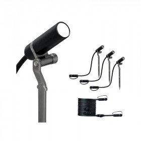 Plantini Plug & Shine komplektas su smeige 3x2.5W (3000K)