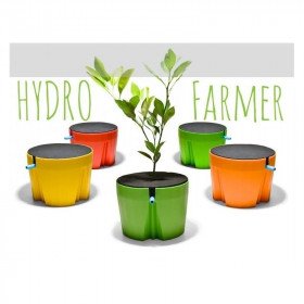 4 vazonų rinkinys su laistymo sistema