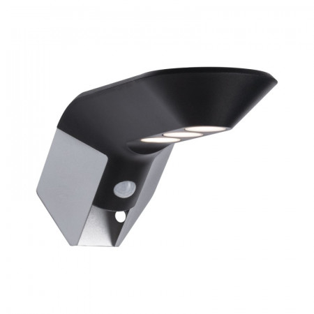 Sieninis Soley šviestuvas su judesio davikliu ir saulės baterija